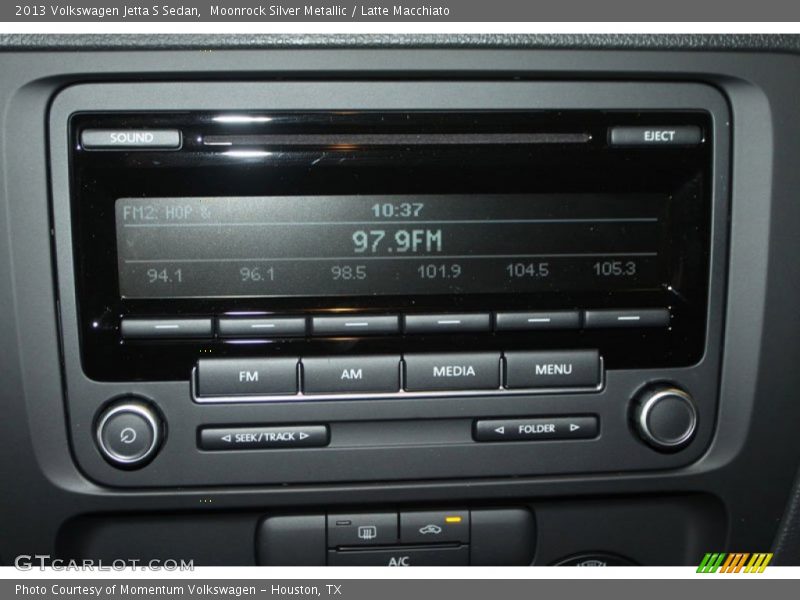 Moonrock Silver Metallic / Latte Macchiato 2013 Volkswagen Jetta S Sedan