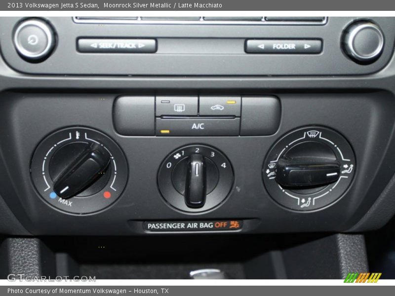 Moonrock Silver Metallic / Latte Macchiato 2013 Volkswagen Jetta S Sedan