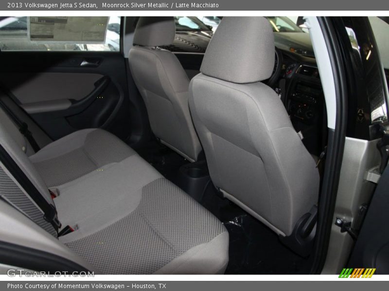 Moonrock Silver Metallic / Latte Macchiato 2013 Volkswagen Jetta S Sedan