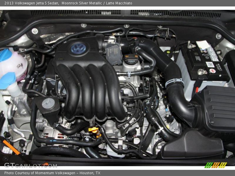 Moonrock Silver Metallic / Latte Macchiato 2013 Volkswagen Jetta S Sedan