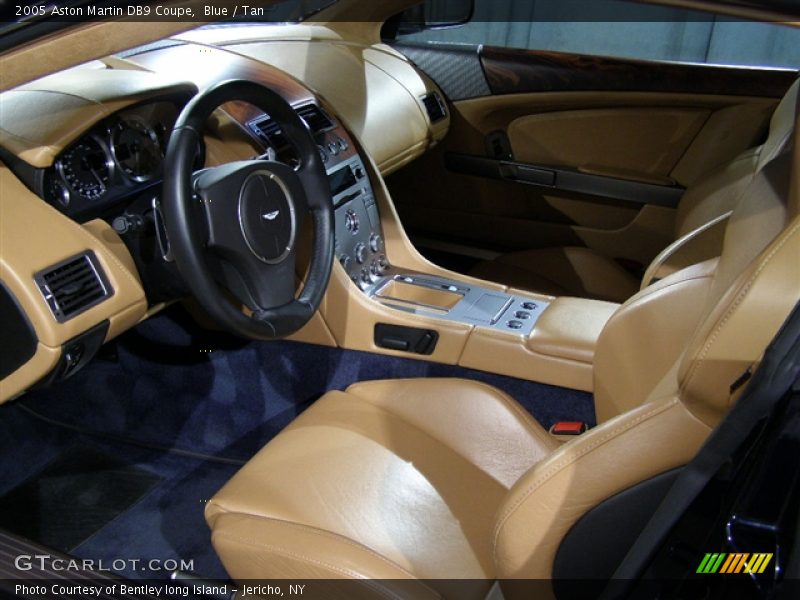 Blue / Tan 2005 Aston Martin DB9 Coupe