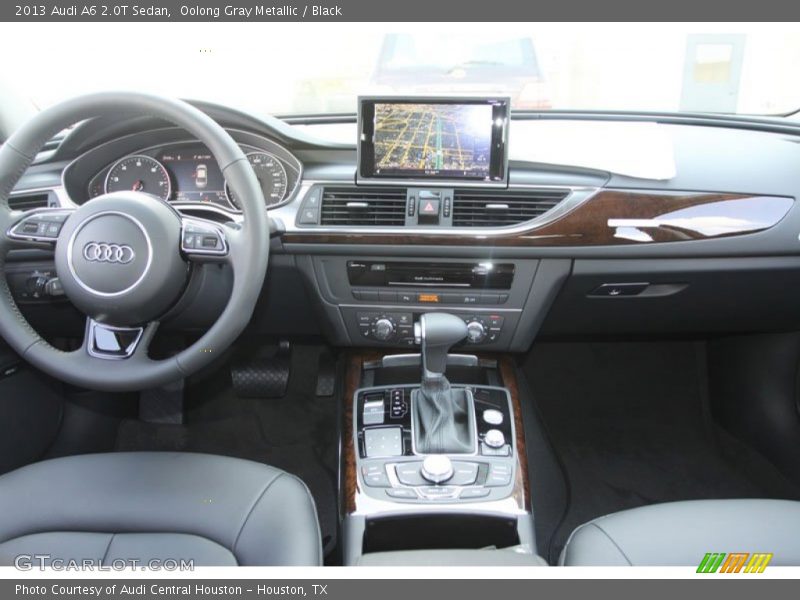 Oolong Gray Metallic / Black 2013 Audi A6 2.0T Sedan