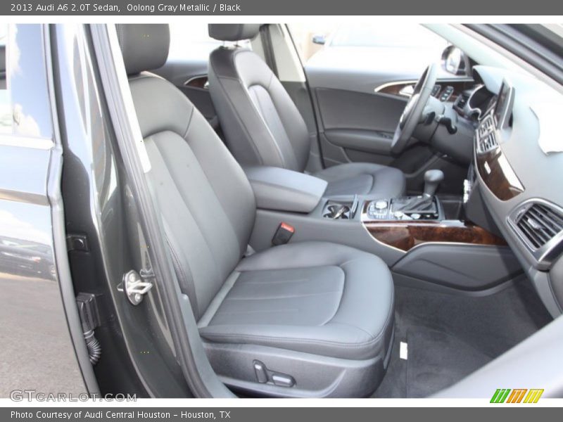 Oolong Gray Metallic / Black 2013 Audi A6 2.0T Sedan