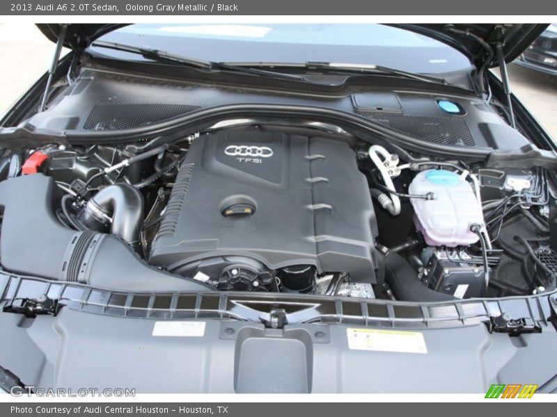 Oolong Gray Metallic / Black 2013 Audi A6 2.0T Sedan