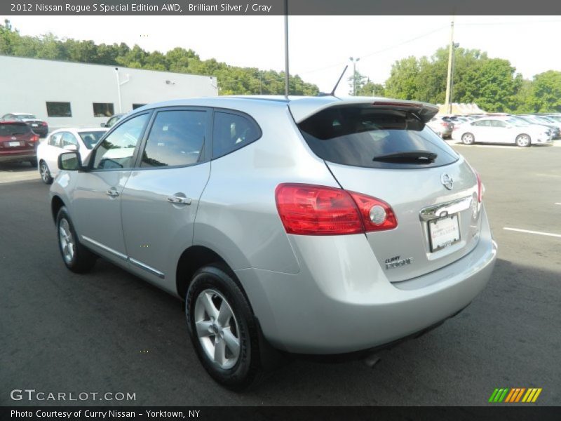 Brilliant Silver / Gray 2012 Nissan Rogue S Special Edition AWD
