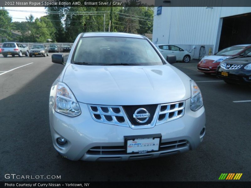 Brilliant Silver / Gray 2012 Nissan Rogue S Special Edition AWD