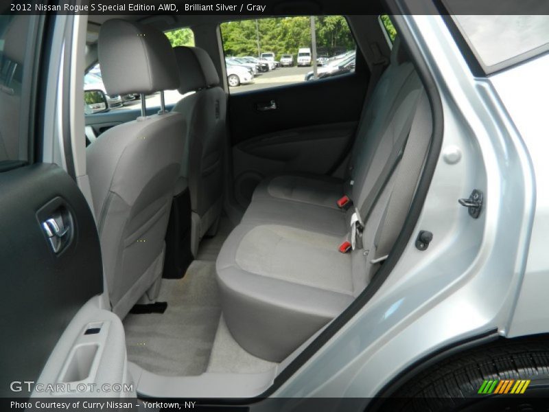 Brilliant Silver / Gray 2012 Nissan Rogue S Special Edition AWD