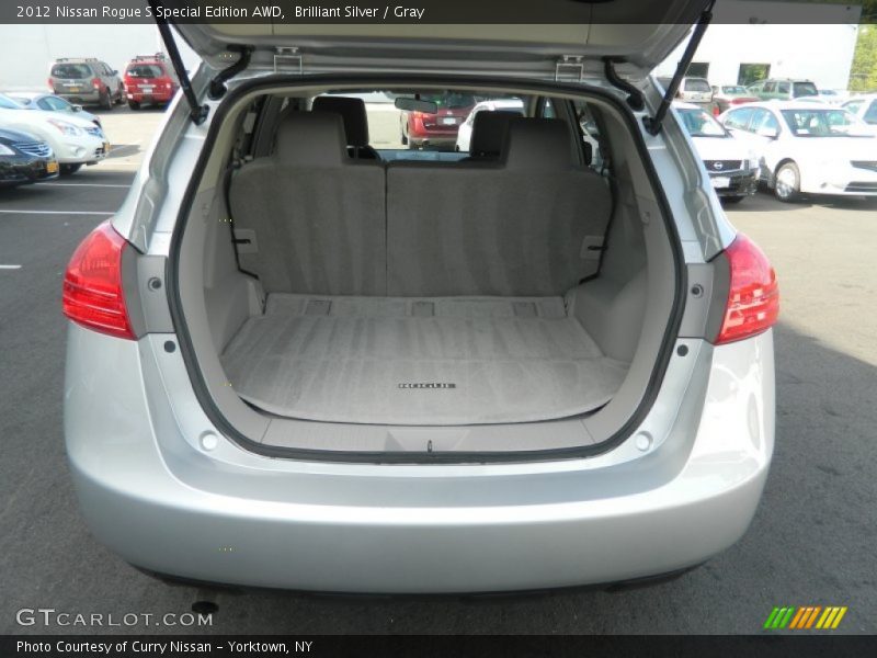 Brilliant Silver / Gray 2012 Nissan Rogue S Special Edition AWD