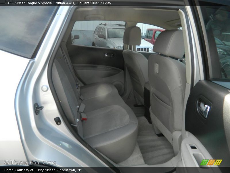 Brilliant Silver / Gray 2012 Nissan Rogue S Special Edition AWD