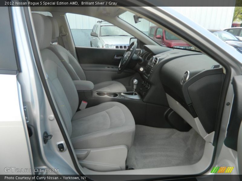 Brilliant Silver / Gray 2012 Nissan Rogue S Special Edition AWD