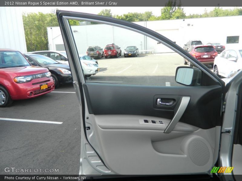 Brilliant Silver / Gray 2012 Nissan Rogue S Special Edition AWD