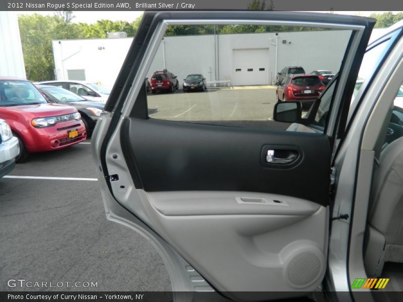 Brilliant Silver / Gray 2012 Nissan Rogue S Special Edition AWD