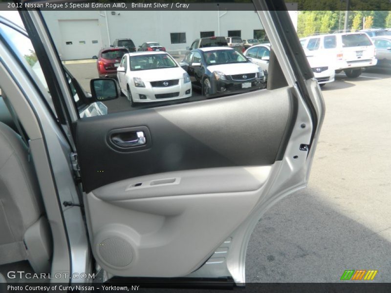 Brilliant Silver / Gray 2012 Nissan Rogue S Special Edition AWD