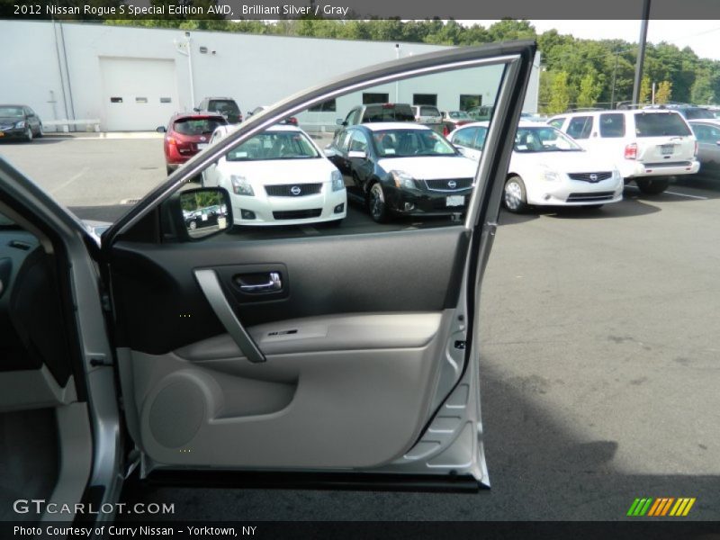 Brilliant Silver / Gray 2012 Nissan Rogue S Special Edition AWD