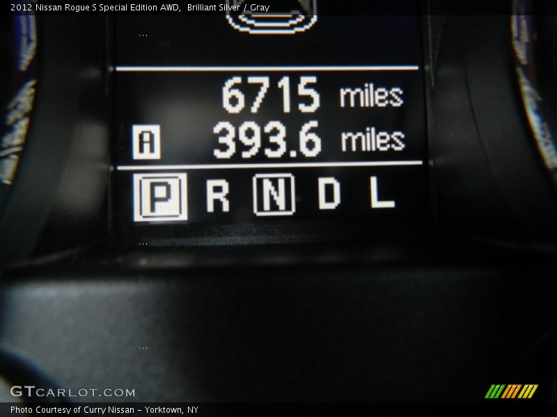 Brilliant Silver / Gray 2012 Nissan Rogue S Special Edition AWD