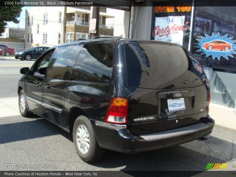 Black / Medium Parchment 2000 Ford Windstar SE
