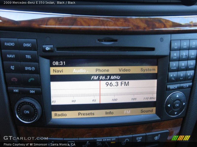 Black / Black 2009 Mercedes-Benz E 350 Sedan