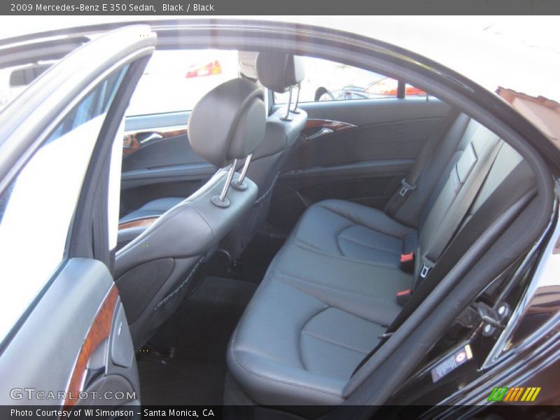 Black / Black 2009 Mercedes-Benz E 350 Sedan