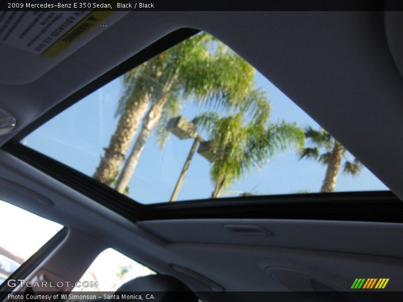 Black / Black 2009 Mercedes-Benz E 350 Sedan