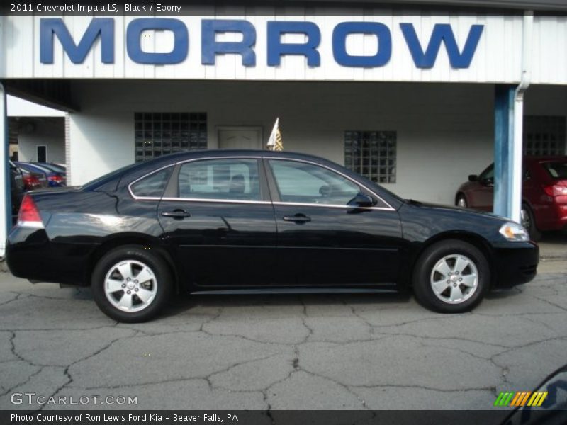 Black / Ebony 2011 Chevrolet Impala LS