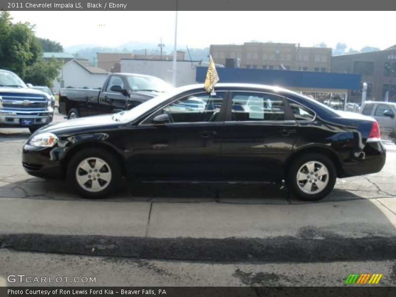 Black / Ebony 2011 Chevrolet Impala LS