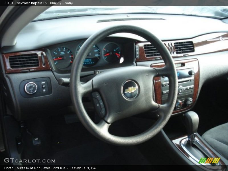 Black / Ebony 2011 Chevrolet Impala LS