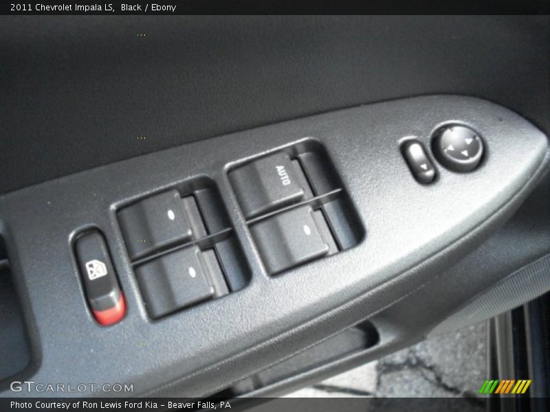 Black / Ebony 2011 Chevrolet Impala LS
