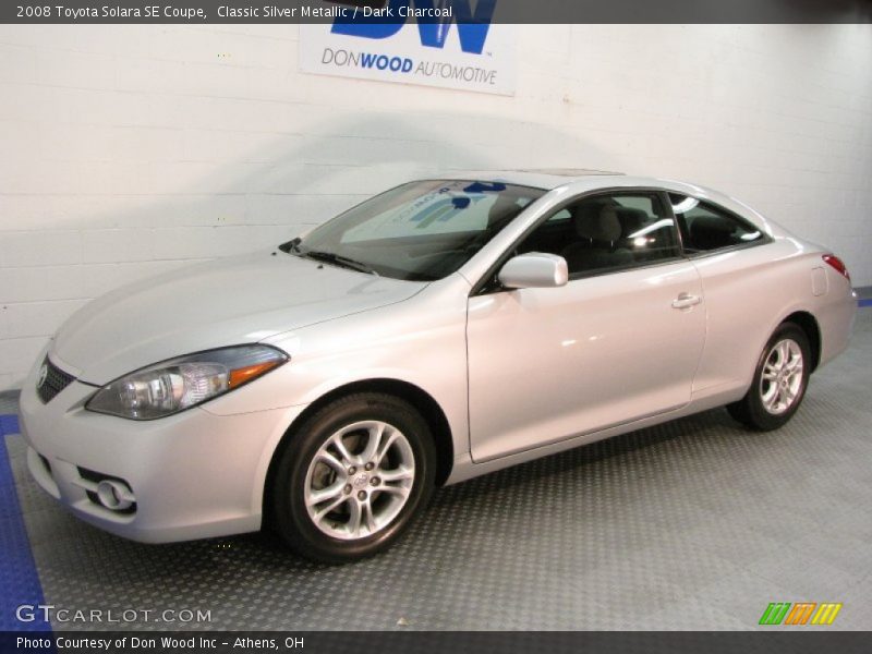 Classic Silver Metallic / Dark Charcoal 2008 Toyota Solara SE Coupe