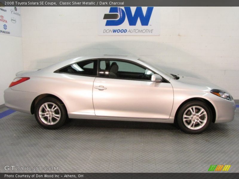 Classic Silver Metallic / Dark Charcoal 2008 Toyota Solara SE Coupe