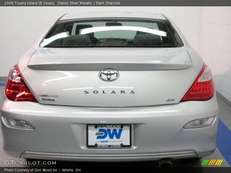 Classic Silver Metallic / Dark Charcoal 2008 Toyota Solara SE Coupe