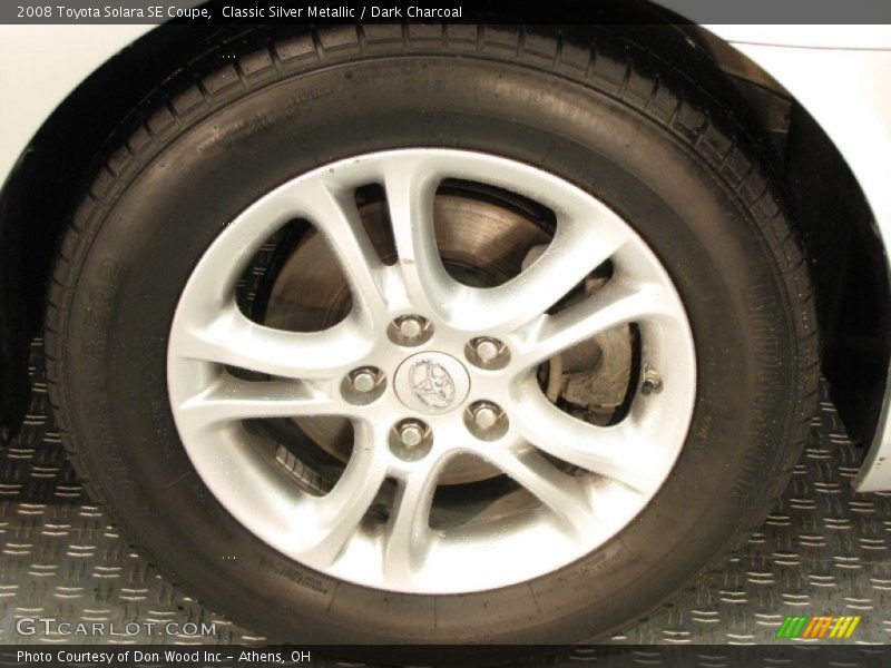 Classic Silver Metallic / Dark Charcoal 2008 Toyota Solara SE Coupe