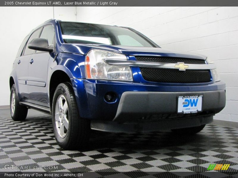 Laser Blue Metallic / Light Gray 2005 Chevrolet Equinox LT AWD