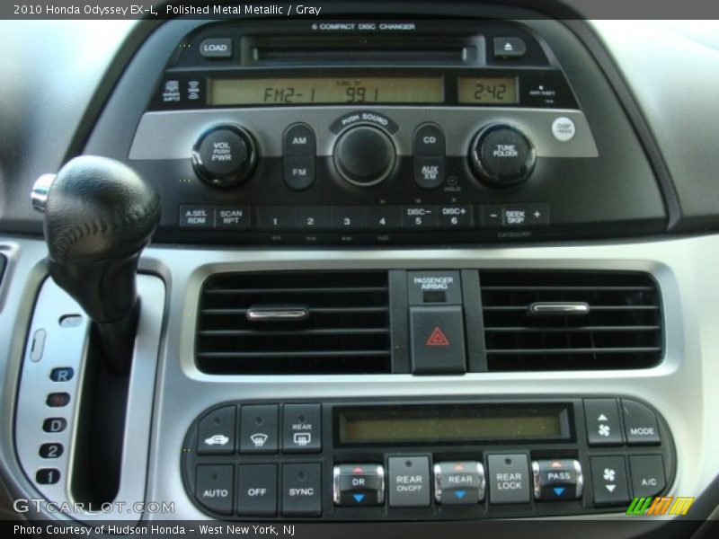 Polished Metal Metallic / Gray 2010 Honda Odyssey EX-L