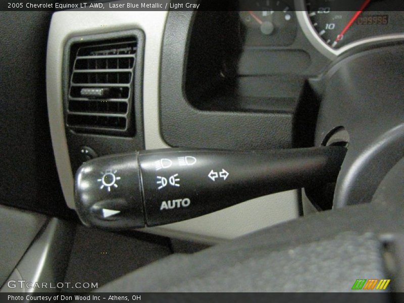 Controls of 2005 Equinox LT AWD