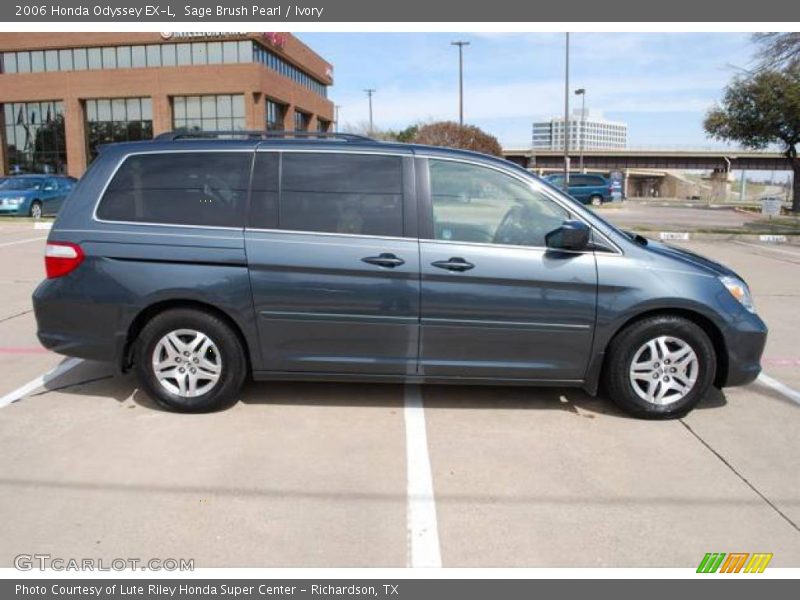 Sage Brush Pearl / Ivory 2006 Honda Odyssey EX-L