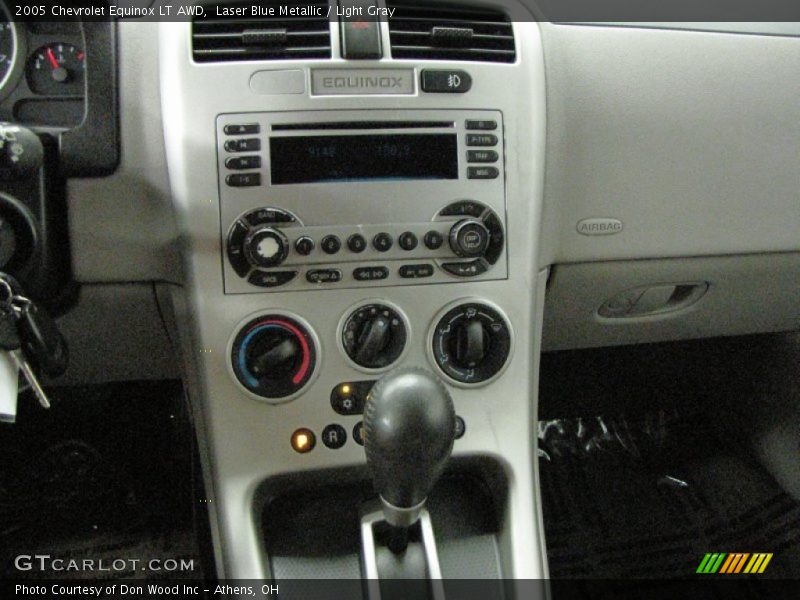 Controls of 2005 Equinox LT AWD