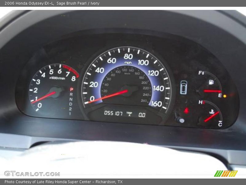 Sage Brush Pearl / Ivory 2006 Honda Odyssey EX-L