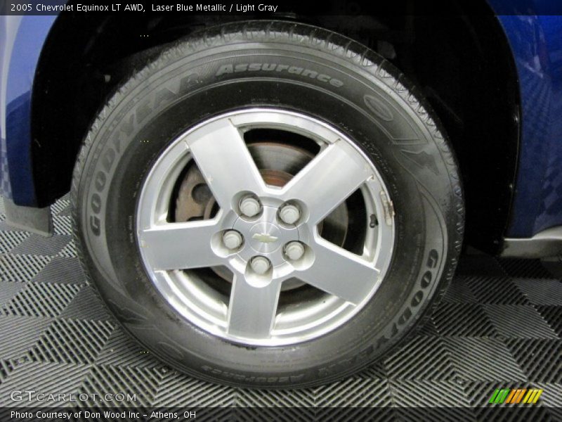 Laser Blue Metallic / Light Gray 2005 Chevrolet Equinox LT AWD