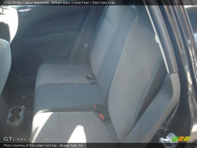 Brilliant Black Crystal Pearl / Dark Slate Gray 2011 Dodge Caliber Mainstreet