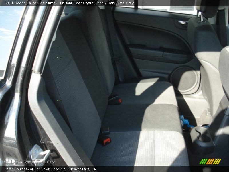 Brilliant Black Crystal Pearl / Dark Slate Gray 2011 Dodge Caliber Mainstreet