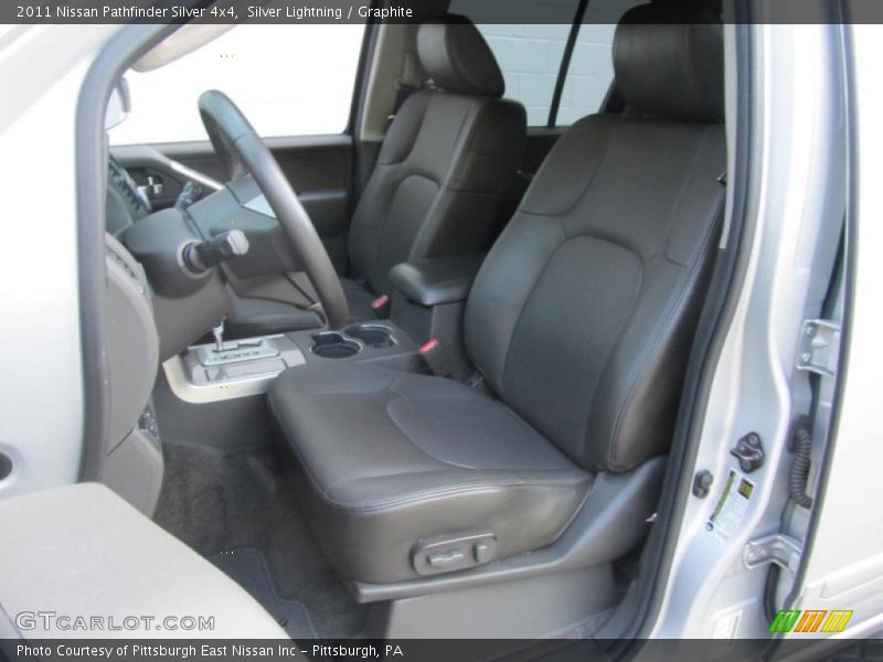 Silver Lightning / Graphite 2011 Nissan Pathfinder Silver 4x4