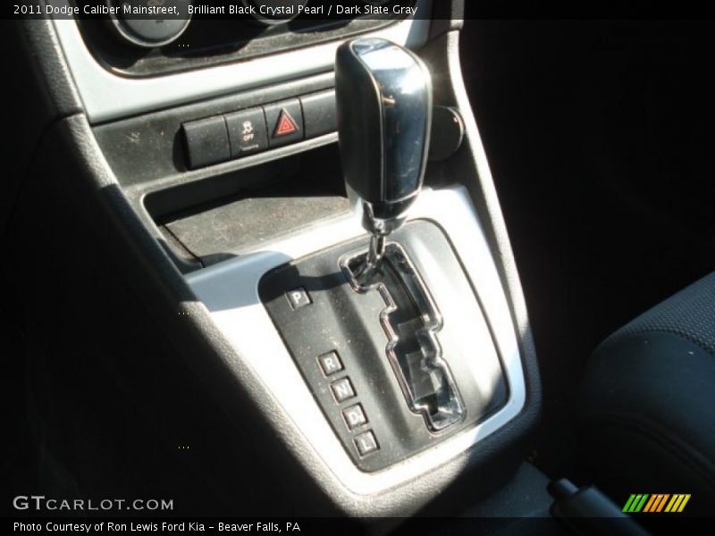 Brilliant Black Crystal Pearl / Dark Slate Gray 2011 Dodge Caliber Mainstreet