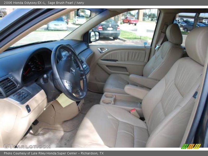 Sage Brush Pearl / Ivory 2006 Honda Odyssey EX-L