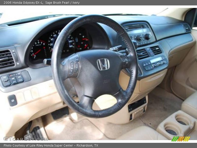 Sage Brush Pearl / Ivory 2006 Honda Odyssey EX-L