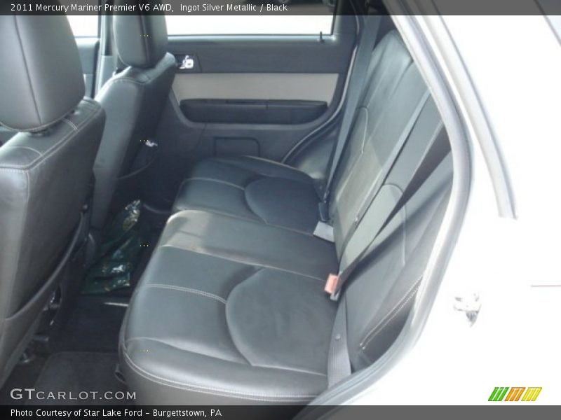 Ingot Silver Metallic / Black 2011 Mercury Mariner Premier V6 AWD