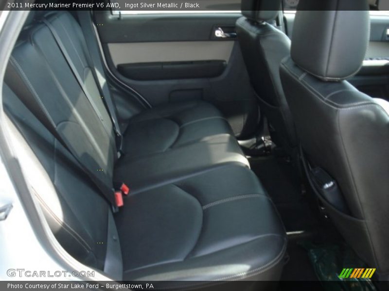 Ingot Silver Metallic / Black 2011 Mercury Mariner Premier V6 AWD
