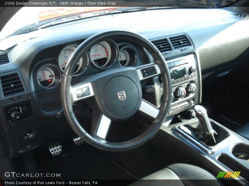 HEMI Orange / Dark Slate Gray 2009 Dodge Challenger R/T