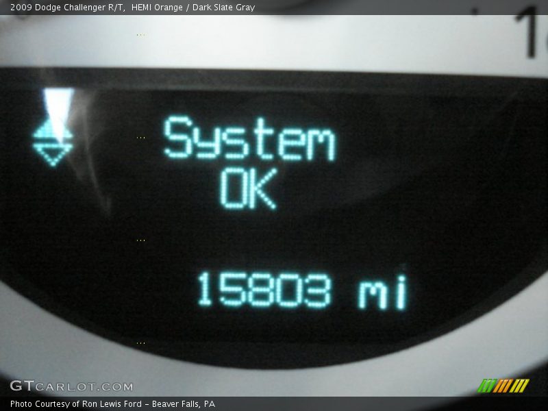 HEMI Orange / Dark Slate Gray 2009 Dodge Challenger R/T