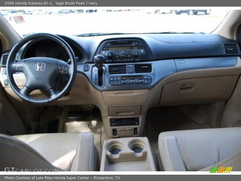 Sage Brush Pearl / Ivory 2006 Honda Odyssey EX-L