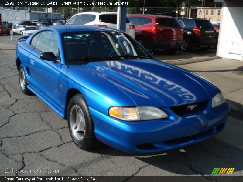 Front 3/4 View of 1998 Mustang V6 Coupe